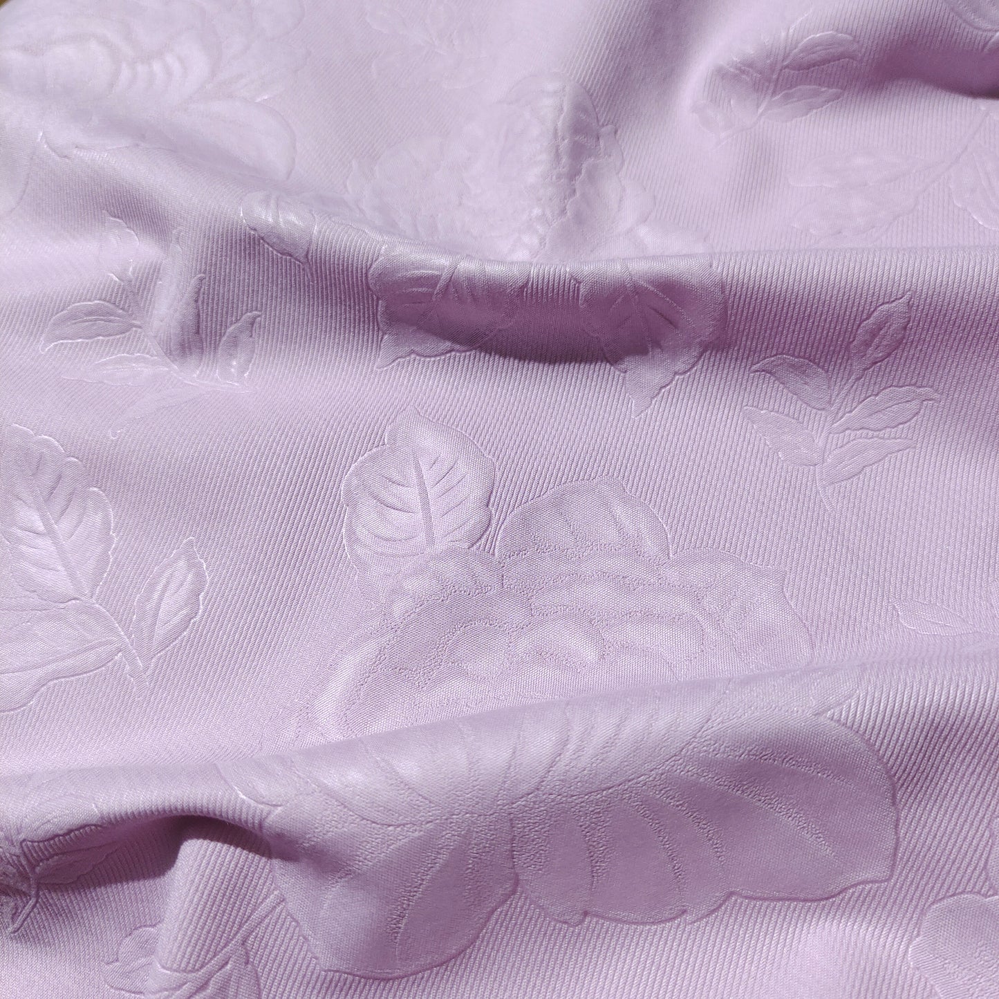 Rose Embossed Microfiber Fabric