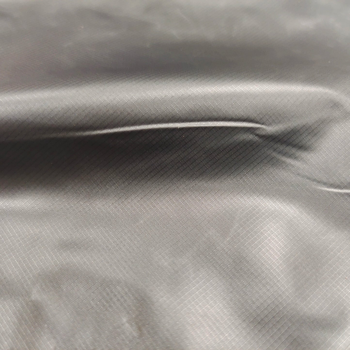 100% GRS Polyester Recycled Grey Square Lattice Taffeta