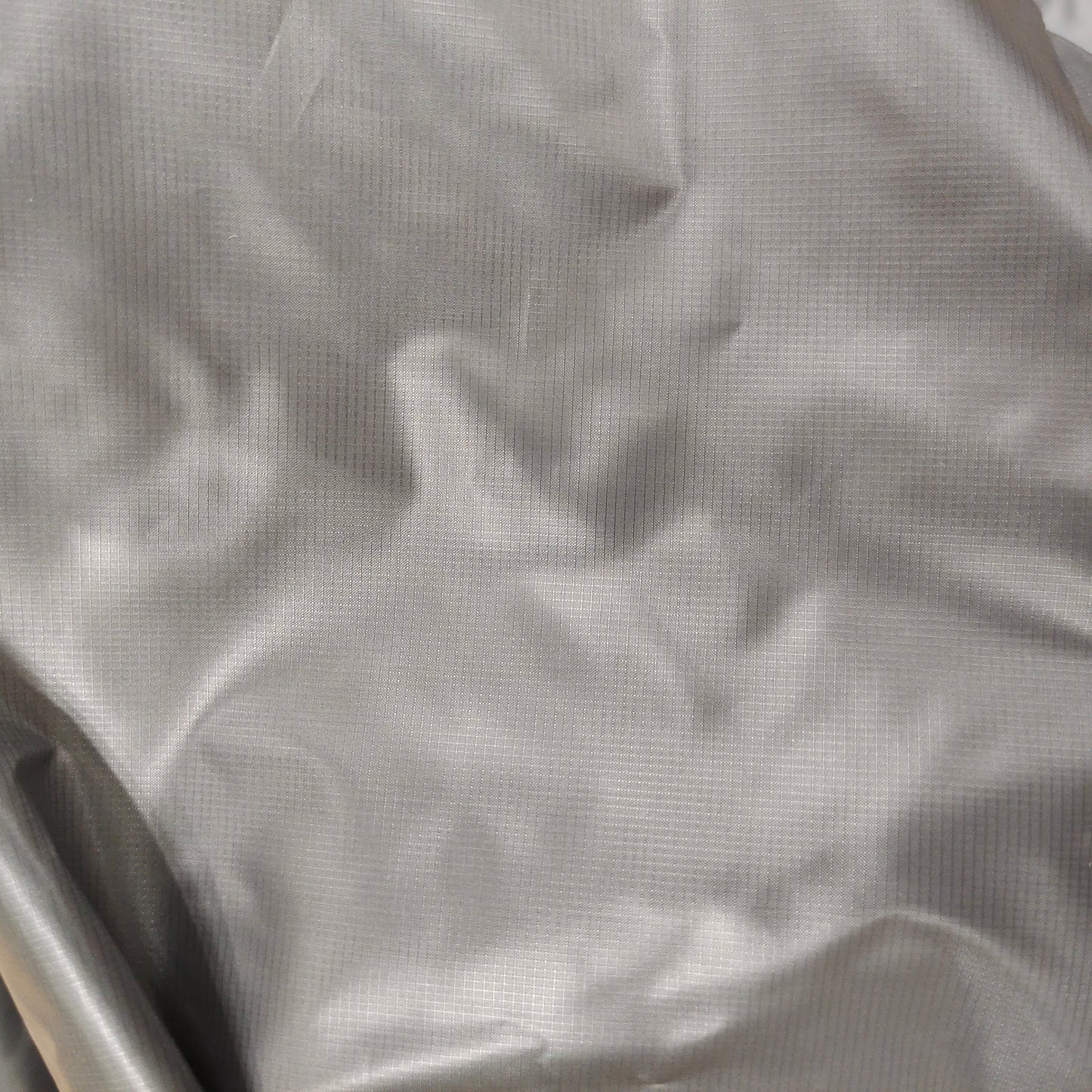 100% GRS Polyester Recycled Grey Square Lattice Taffeta