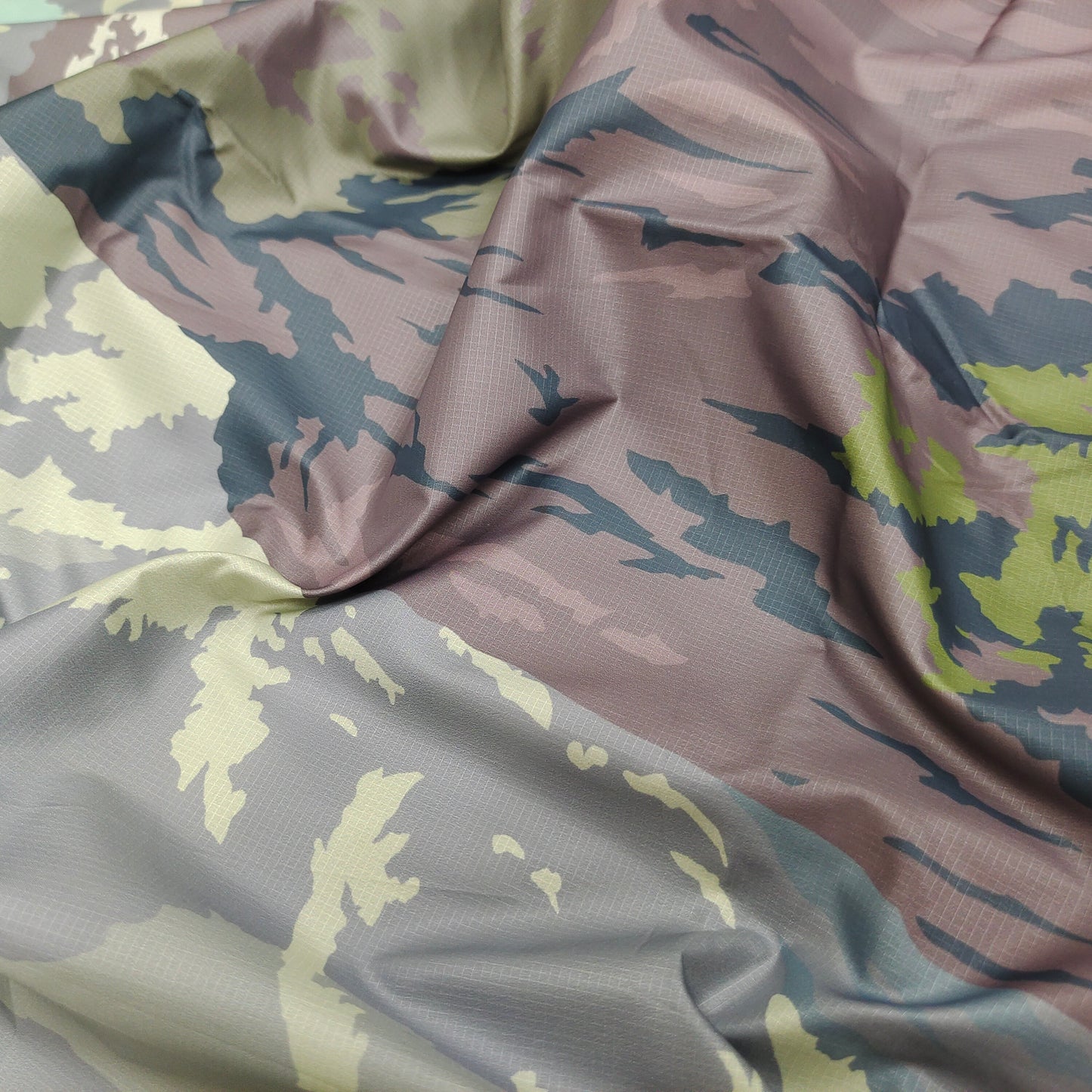 GRS Printed Square Lattice Recycled Taffeta