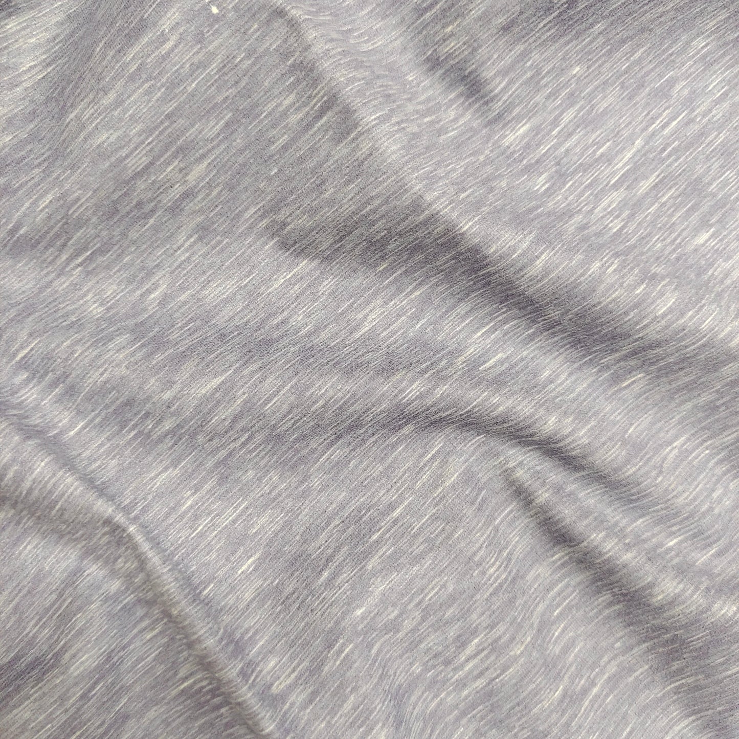 Purple Blue Digital Printed Faux Suede