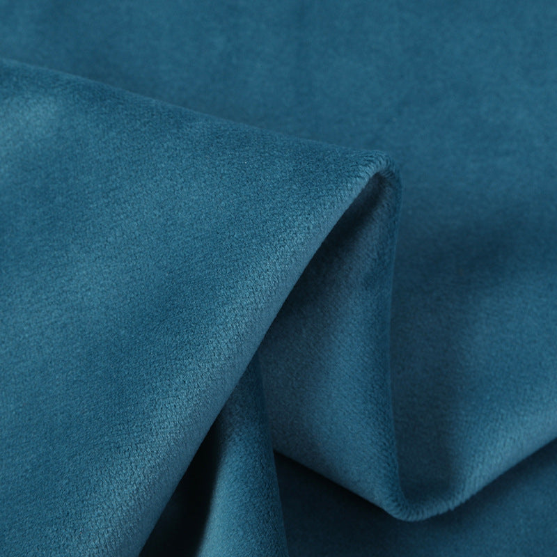 Blue Plain Dyed Velvet