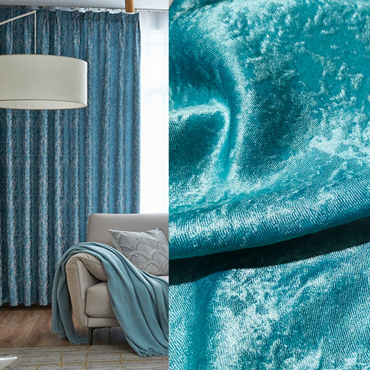 Blue Textured Backout Fabric