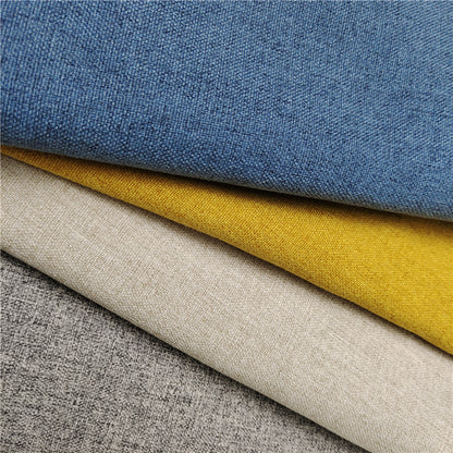 China Fabric Factory Wholesale polyester Material imitated linen jute sofa Fabric