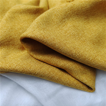 China Fabric Factory Wholesale polyester Material imitated linen jute sofa Fabric