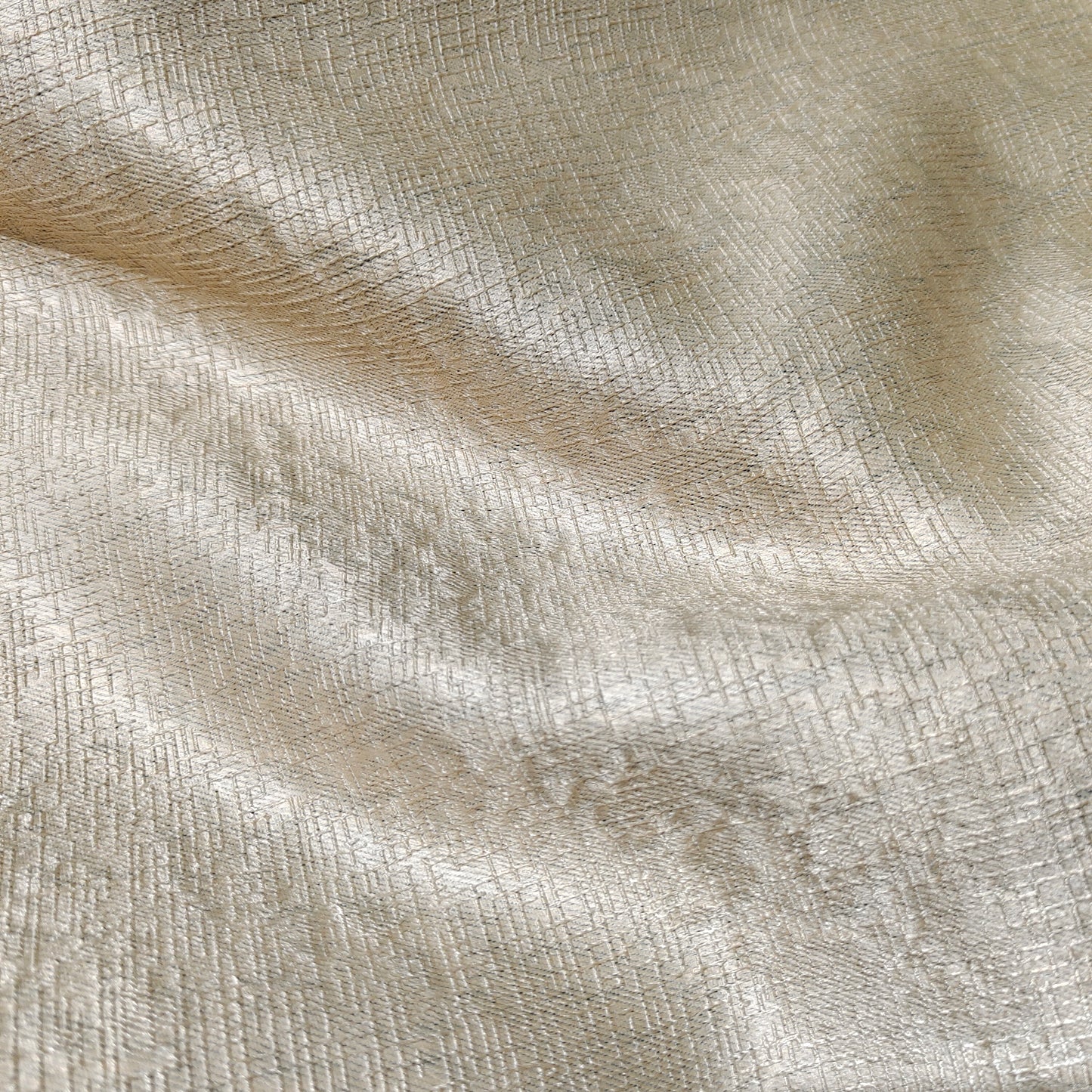 Champagne Textured Backout Fabric Embossed