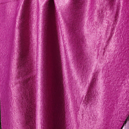 Medium VioletRed  Textured Backout Fabric Embossed