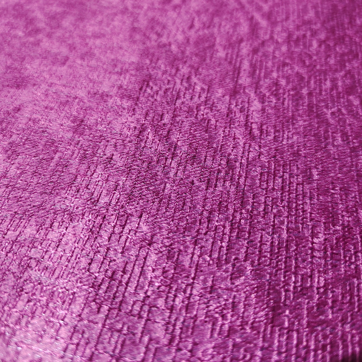 Medium VioletRed  Textured Backout Fabric Embossed