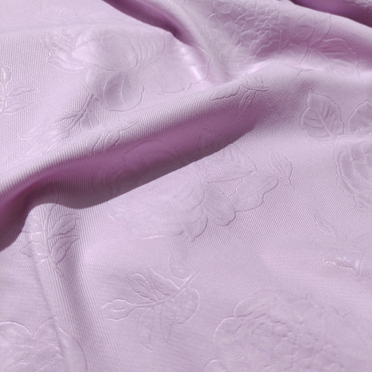 Rose Embossed Microfiber Fabric