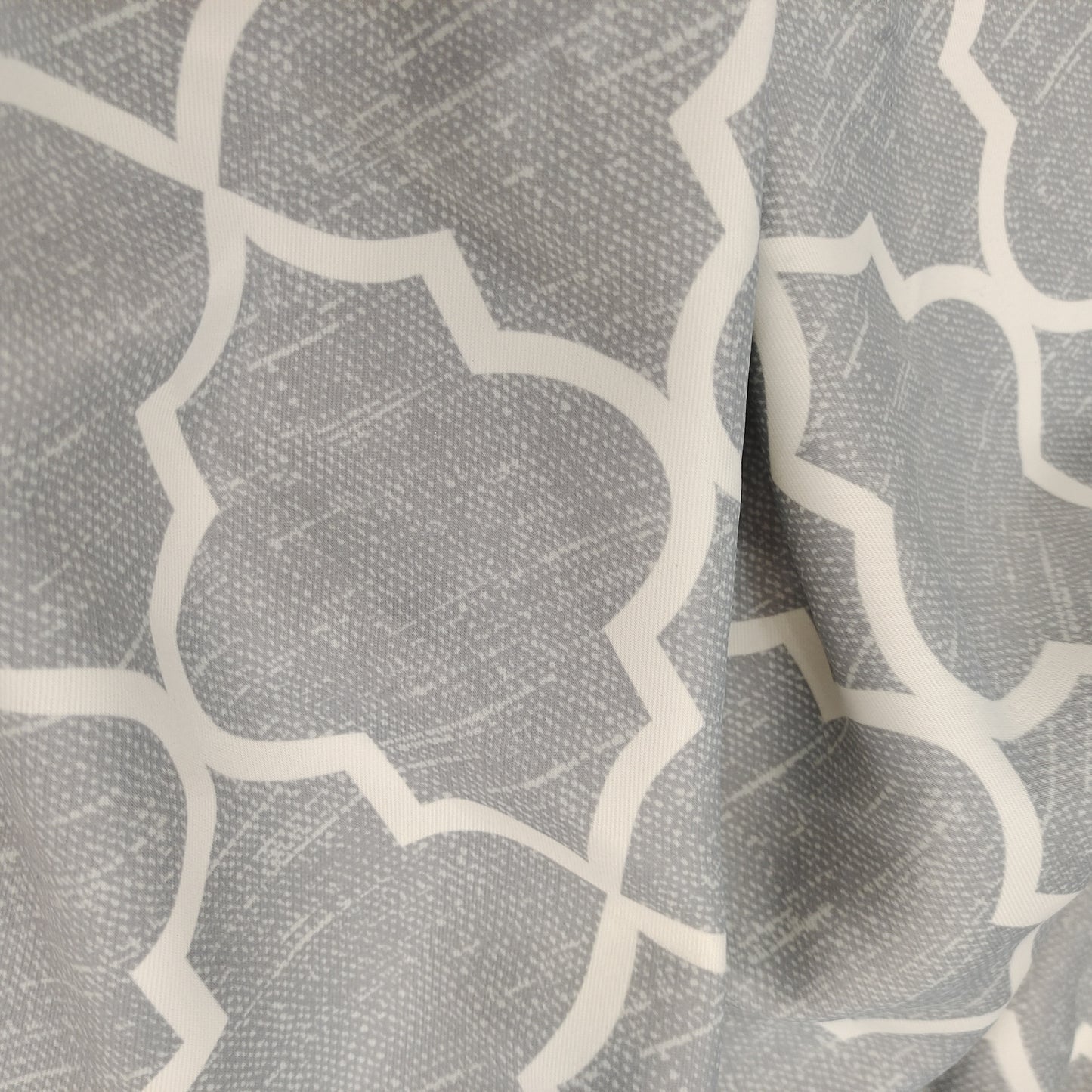 Gray Printed Flame Retardant Blackout Fabric