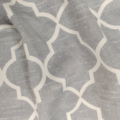 Gray Printed Flame Retardant Blackout Fabric