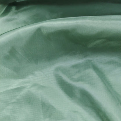 100% GRS Recycled  DarkGreen Square Lattice Taffeta