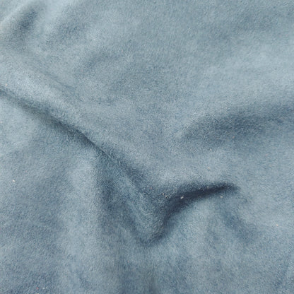 Blue  Premium Polyester Microsuede Faux Suede