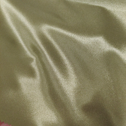 Olive Glazed Satin 75D*150D