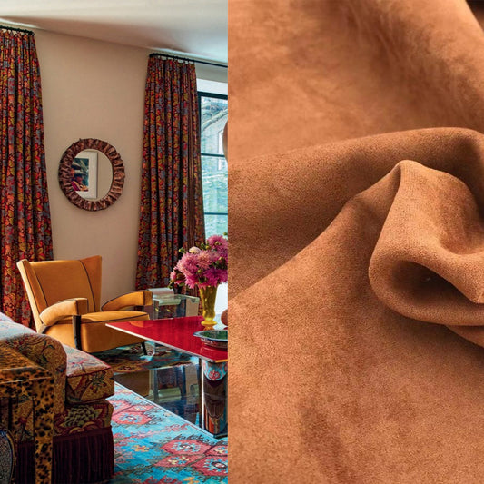 Fashion  Microfiber  Faux Suede Sofa Fabric