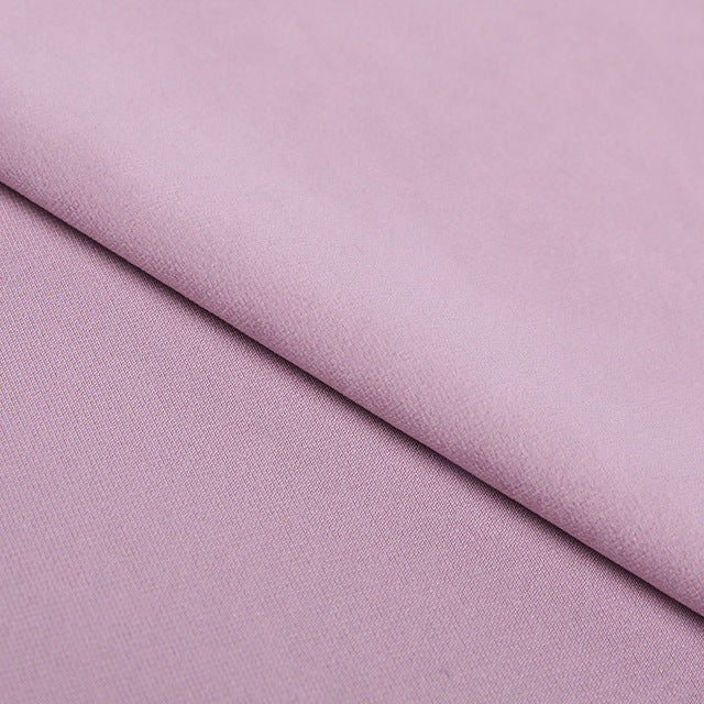 Dutch Velvet Polyester Sofa Fabric In Pink