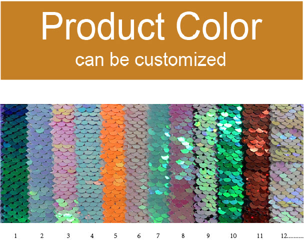 Iridescent Wedding Glitter Sequin Fabric