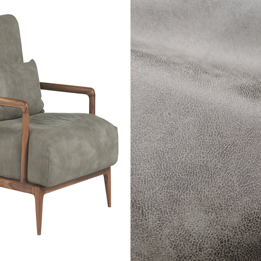 Animal Skin Textured  Faux Suede Sofa Fabric