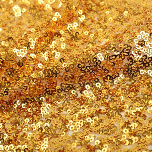 Rose Gold  Sequin  Fabric