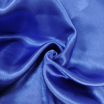 Royal Blue Glazed Satin 50D*75D